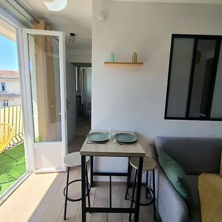 Havre Lumineux Avec Climatisation Et Terrasse * Montpellier